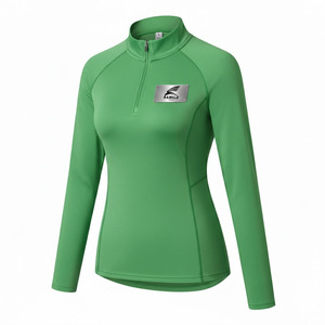 Top Quality Breathable <b>Compression</b> <b>Shirt</b> for Men Custom Logo Casual Solid Pattern Long Sleeve with O-Neck - Product Image 3