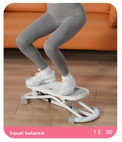 Tragbarer Fitness-Stepper aus Eisenverstärktem PP-Material mit Rutschfesten Widerstandsbändern Multifunktionale Balance-Maschine