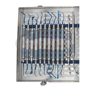 20 Pcs High Quality Stainless Steel Dental Implant Periodontal Surgery Kit CE Certified Class II Manual Power By <b>Blush</b> Surgical - Product Image 2