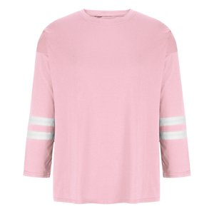 Blusa de Manga Larga para Mujer, Talla Grande, Casual, Lisa, con Hombros Caídos, Antiarrugas, Corte Holgado para Uso Diario - Product Image 5