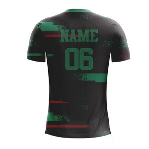 Customized logo Football Shirt Classic Unisex 100% Polyester Football Jersey Quick Drying Breathable Football Sportswear - Product Image 2