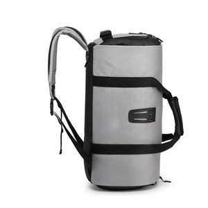 Sac de voyage en cuir imperméable de style nouveau, couleur unique, pour le sport, les voyages, l'entraînement, sac de voyage tendance à vendre - Product Image 4