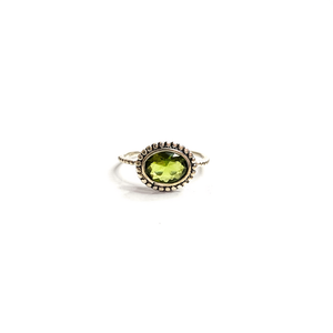 Classic 3.1 Grams Weight <b>Peridot</b> Fine Gemstone <b>Ring</b> - Product Image 3