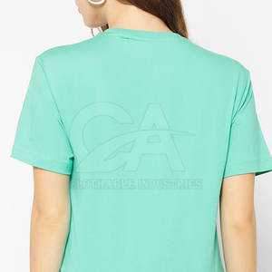 Camisetas de Mujer de Nuevo Diseño, Camisetas de Tallas Grandes, Camisetas con Diseño Personalizado, Fabricantes de Camisetas de Mujer en Pakistán - Product Image 6