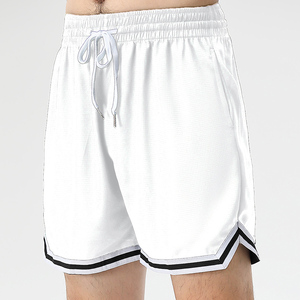 Pantalones Cortos de Baloncesto Personalizados para Hombre, Ropa Deportiva de Alto Rendimiento, Secado Rápido, Malla Transpirable, Cintura Media, Cierre con Cordón, Bolsillos, Impresión por Sublimación - Product Image 4