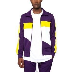 Chándales sólidos de diseño personalizado a prueba de viento para hombre OEM moda 100% algodón transpirable de secado rápido - Product Image 3