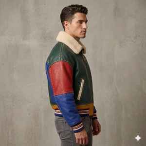 Chaqueta de Cuero Ligera para Hombre, la Mejor Calidad, Superventas, Tendencia Actual, Disponible al por Mayor, Chaqueta de Cuero con Logotipo Personalizado - Product Image 4