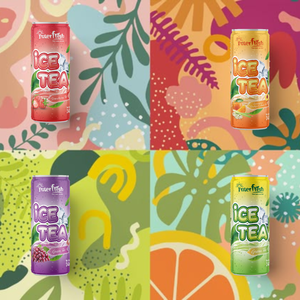 INTERFRESH 500ml boisson au thé glacé vert avec faveur de jus litchi fabricant de boissons à l'orange boisson au thé à la pêche - Product Image 4