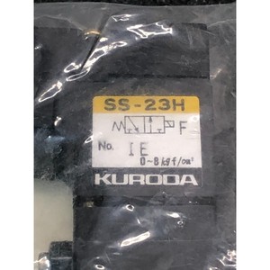Vanne Solénoïde KURODA SS-23H VARIAN 02-400224-11 - Équipements et Pièces Semi-conductrices Globales de Confiance - Product Image 1