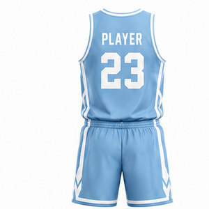 Tenue de basketball respirante conçue pour les compétitions intenses avec des matériaux légers et des tailles et couleurs personnalisées - Product Image 2