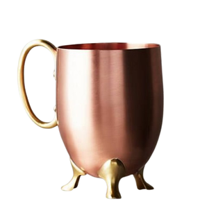 Copper Shiny Polished <b>Beer</b> and Wine Drink Beverages Ayurveda Health Benefits Metal Copper Mug Camping Outdoor Use - Product Image 1