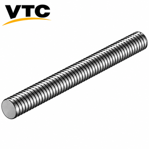Varilla Roscada de Acero Inoxidable, Rosca Métrica Derecha, Acabado Liso, Uso Industrial General, M14–M36 - Product Image 1