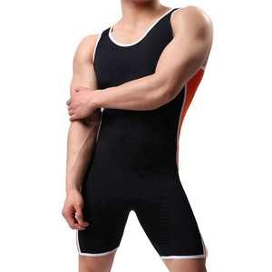 Singlet de Lucha Libre Reversible Ligero de Poliéster para Hombre, Personalizable con Estampado Frontal, Ropa Deportiva al por Mayor, Uniforme - Product Image 3