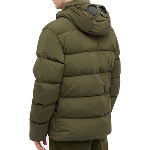 Veste d'hiver unisexe personnalisée en duvet tricoté avec fermeture éclair, col montant, pour hommes - Product Image 2