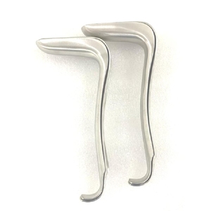 MayMed Espéculo Vaginal Manual de Acero Inoxidable Kristeller, Cuchillas Superior e Inferior, 110x18-36mm, Quirúrgico de Alta Calidad - Product Image 3