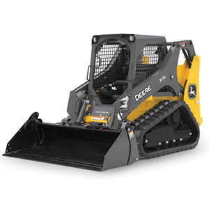 Chargeuse sur chenilles John Deere d'occasion, forte puissance hydraulique, machine de chantier - Product Image 3