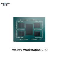 Processeur de station de travail 7945WX 12 cœurs 24 threads 4,7 GHz 64 Mo de cache 350 W STR5 + dissipateur thermique SP5