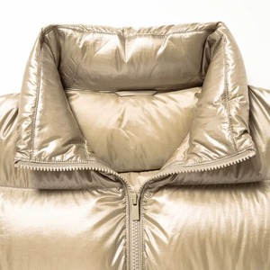 Chaqueta Corta Impermeable de Invierno 2026 con Logotipo Personalizado, Chaqueta Acolchada de Moda para Mujer, Abrigo de Plumón para Mantener el Calor al Aire Libre - Product Image 5