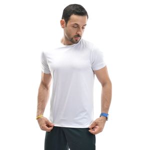 <b>White</b> Men Short Sleeve Crew Neck <b>T</b> <b>Shirt</b> Casual Slim <b>Fit</b> Solid Color Lightweight Everyday Basic Summer Tee <b>Shirt</b> Top - Product Image 1