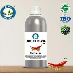 Aceite Portador de Semillas de Chile (Capsicum annuum) Prensado en Frío para Cosméticos y Aromaterapia, Procedente de Madhya Pradesh, India - Product Image 6