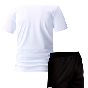 Nouvelle Collection 2026 – Survêtement Homme Été Respirant Décontracté Sportif – Ensemble T-shirt et Short – Tenue Décontractée Élégante avec Logo Personnalisé - Product Image 2