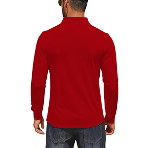 Camiseta polo de manga larga para hombre, ideal para distribuidores, importadores, minoristas y vendedores en línea. Camisetas polo originales 100% algodón. - Product Image 2