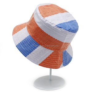 Bucket <b>Hat</b> Vintage Color Block Breathable Waterproof - Product Image 1