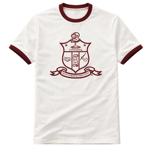 Camiseta con Escudo de la Fraternidad Kappa Alpha Psi, Color Crema, Diseño Clásico, Comodidad Premium y Ajuste Elegante - Product Image 4