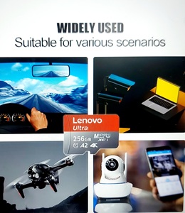 Tarjeta de Memoria Micro SD de Alta Velocidad Lenovo de 512 GB, Video 4K Full HD, Compatible con Teléfonos, Cámaras de Acción GoPro, 64 GB, 128 GB, 256 GB - Product Image 3