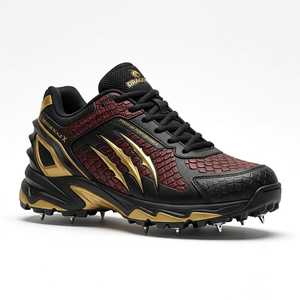 HIT ZONE Wholesale <b>Cricket</b> Spikes <b>Shoes</b> <b>for</b> <b>Men</b> Premium Metal Spike Footwear <b>for</b> Match Practice and Team Orders - Product Image 1