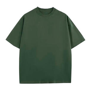 เสื้อยืดผู้ชาย แขนสั้น ผ้าระบายอากาศดี ลายเรียบ คอกลม ผ้าฝ้าย 100% รับสกรีนโลโก้และงานพิมพ์ เสื้อยืดผู้ชาย - Product Image 3