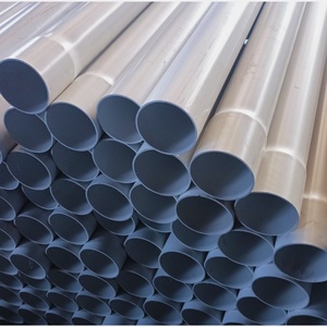 Tuyau d'alimentation en eau et de drainage en <span class=keywords><strong>PVC</strong></span>-U rigide durable SCH <span class=keywords><strong>40</strong></span> Connexion par colle DN20-DN630mm Haute pression - Product Image 2