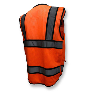 Gilets de sécurité de qualité supérieure en polyester personnalisé / Gilets de sécurité confortables à prix abordable avec services OEM - Product Image 5