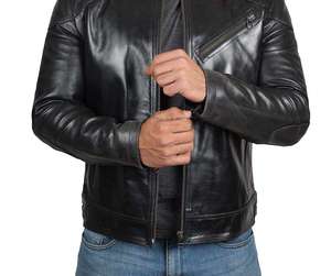 Blouson Bomber en Cuir Véritable Tendance 2026 pour Hommes – Qualité Supérieure, Imperméable, Respirant, Anti-UV – Fournisseur - Product Image 3