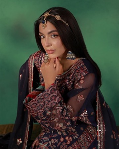 Salwar Kameez pakistanais pour femmes, pour l'Aïd, les mariages, les fêtes, la plage, les plus beaux vêtements féminins, en viscose, matière absorbante, séchage rapide - Product Image 6