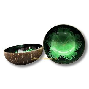 Cuenco de coco de marca artesanal local duradero, lacado de alta calidad de fábrica de Vietnam, colorido y al mejor precio - Product Image 4