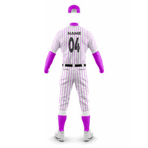 High Quality <b>Baseball</b> Jersey OEM Team Uniform Custom Adults and Youth Sizes Breathable 100% Polyester Club Sports Uniform - Product Image 6