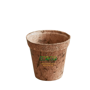 Pots en fibre de coco pour la culture de jeunes plantes, conteneurs en fibre de coco pour le semis, le repiquage et l'horticulture - Product Image 2