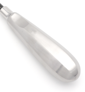 Elevador de Extracción Dental Curvo de 3mm con Línea Negra, Instrumento Quirúrgico con Hoja Delgada y Afilada para Cortar Ligamentos Periodontales - Product Image 3