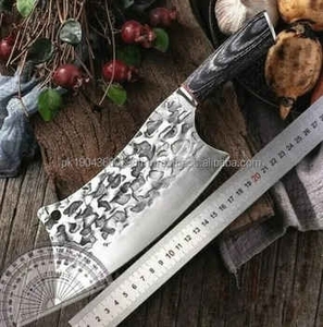 Best-Selling Japanese Style 8 Inch Eco-Friendly Damascus Steel <b>Kitchen</b> Cleaver <b>Knife</b> Rosewood Handle VG10 Blade Chopping Factory - Product Image 4