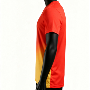 Camisetas deportivas de maratón con estampado completo al por mayor, personalizadas, 100% poliéster, sublimadas, impresas en 3D, de secado rápido para hombre - Product Image 2