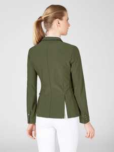 Chaqueta de Caza y Competición Ecuestre para Mujer, Personalizable en Talla y Logotipo, Color Rosa Polvoriento, de Algodón y Elastano, para Actividades al Aire Libre - Product Image 6