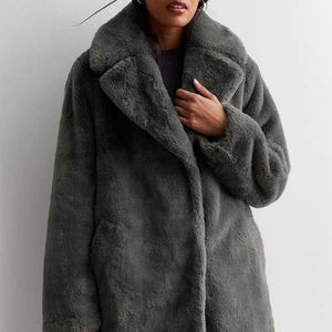 Abrigo Casual de Invierno para Mujer, Estilo Vintage, de Lana, Viscosa y Algodón, Ecológico, de Alta Calidad, Marca Goletrace - Product Image 4