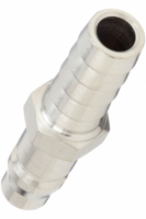 Raccord rapide mâle C-Way en acier inoxydable 304, embout cannelé 13 mm 1/2 po, collier de serrage haute pression pour l'alimentation et les boissons