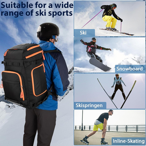 Durable <b>Ski</b> Bag With Padded Protection And Adjustable Strap Large Capacity <b>Ski</b> Bag With Waterproof Material - Product Image 6