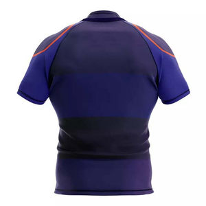 Uniformes de rugby sublimados premium, pedido al por mayor, logotipo personalizado, ropa deportiva transpirable de malla, proveedores globales. - Product Image 3