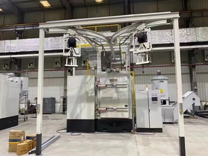 Máquina de granallado eléctrica de gancho de alta resistencia personalizada Chuandu con control PLC, motor, caja de engranajes y marco automático para granallado de acero - Product Image 6