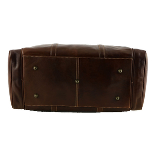 Luxury Genuine <b>Leather</b> <b>Duffle</b> <b>Bag</b> Business Travel Carryall Zipper Closure Spacious Design Strong Zipper <b>Leather</b> <b>Duffle</b> <b>Bags</b> - Product Image 2