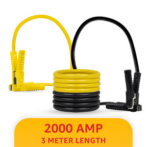 Cable de refuerzo Roadpower de alto rendimiento resistente de 4M negro amarillo conductividad Superior resistencia al calor clima frío perfecto - Product Image 4