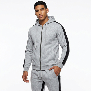 Ensemble deux pièces décontracté pour homme en velours côtelé léger et respirant, avec pantalon et veste à manches longues, idéal pour le printemps et l'automne - Product Image 2